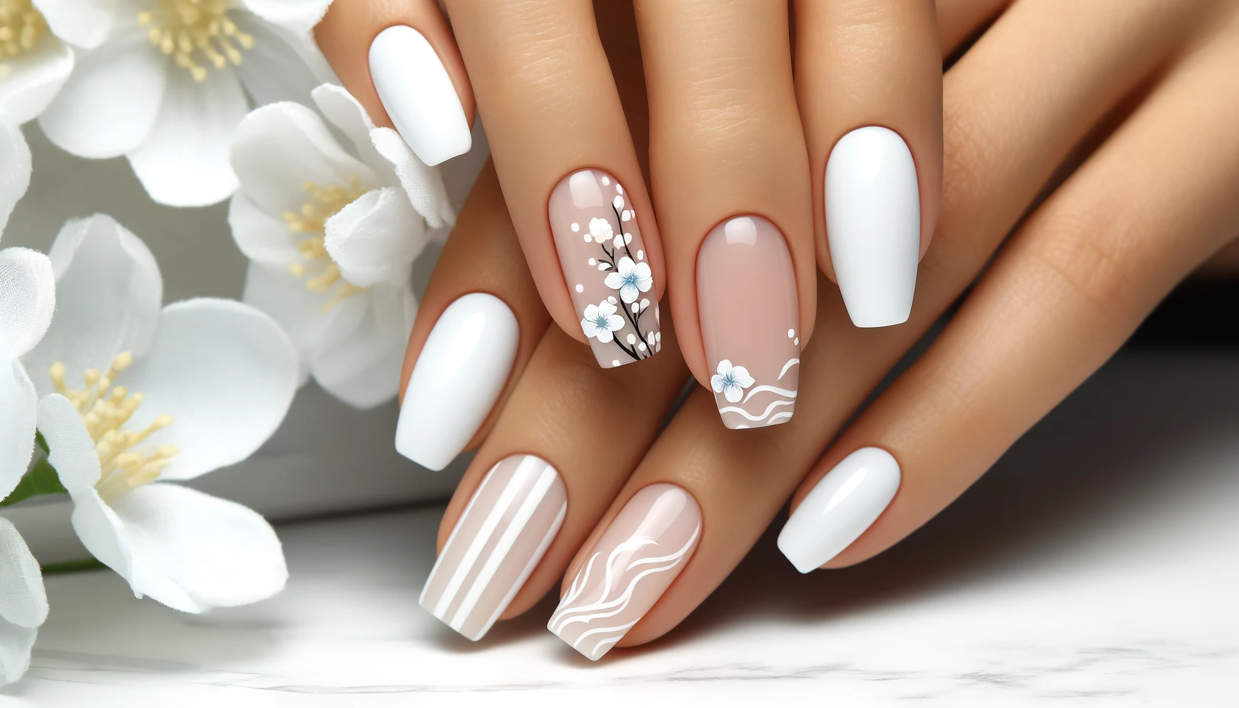 Bia e Paznokcie Trendy I Inspiracje Na Elegancki Manicure NATIGO pl Bia e Paznokcie Trendy I Inspiracje Na Elegancki Manicure NATIGO pl